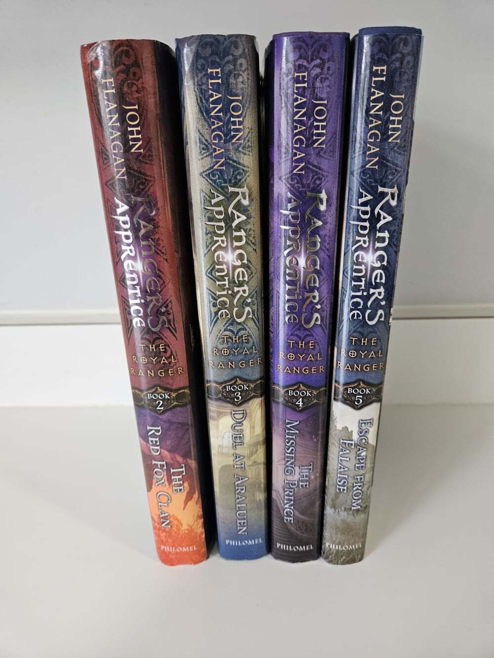 The Royal Ranger Ranger's Apprentice Hardcover Book Set 2-5 John Flanagan